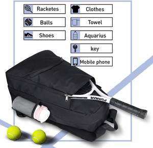 Bolsa de Pickleball de PET Reciclado al por Mayor, Mochila Deportiva Profesional para Raquetas de Pickleball, Bolsas para Raquetas de Tenis - Product Image 4