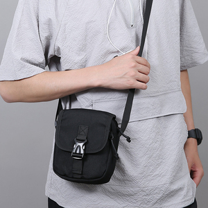 Bolso <span class=keywords><strong>Bandolera</strong></span> Mini para <span class=keywords><strong>Hombre</strong></span>, Personalizable con Logotipo, de Moda, Casual, Práctico, para Teléfono, con Nailon Impermeable, Venta al Por Mayor - Product Image 2