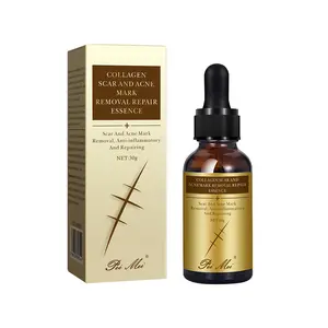 Hot Sale Kollagen Gesichts serum Reparatur Glätten Akne Markierungen Behandlung Anti Narben Serum 30ml