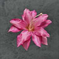 Bunga Lily Sutra Buatan 13CM Gaya Baru, Cetak 3D, Dekorasi Pernikahan, Karangan Bunga, Hiasan Kepala, Ornamen