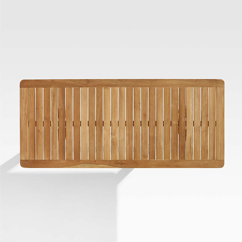 Wholesale outdoor furniture hotel garden all-weather high quality solid teak bench table chairs dining set