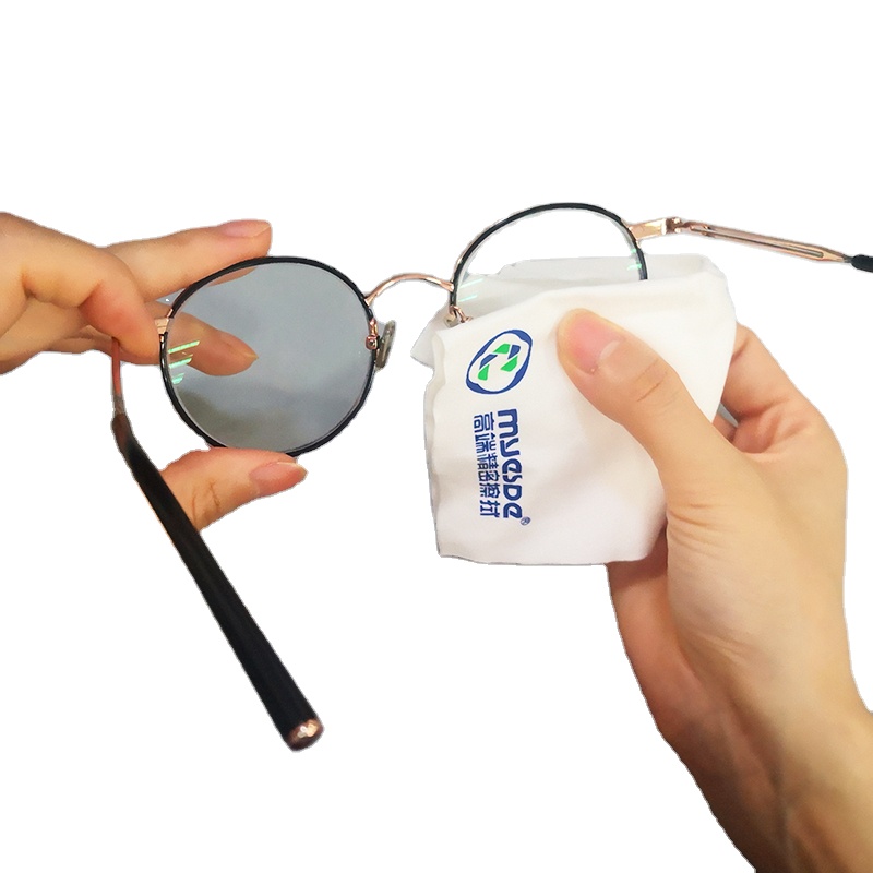 180gsm лазерная резка из микрофибры стеклоочистителя салфеткb для чистки очков 9x9 ткань очковые салфетки