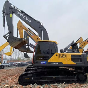 Excavadora Volvo EC240 usada de alta calidad 2024, capacidad de 24 toneladas, certificado CE EPA, incluida la bomba de caja de cambios del motor central, buen precio de venta - Product Image 1