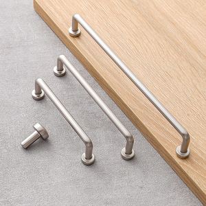 Modern Zinc Alloy Durable Furniture Handles for Cabinet Dresser Drawer Wardrobe Bedroom Kitchen Bathroom Living Room Hotel <b>Doors</b> - Product Image 1