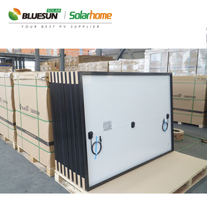 Paneles Solares para Techos de Tejas Azules de 400W 500W 600W, Módulos Fotovoltaicos Negros Completamente Negros en Stock en Róterdam con Excelente Precio BSM415PM5-60SB Shing - Product Image 1