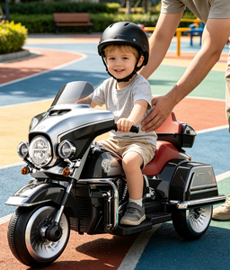 Voiture électrique à 3 roues alimentée par batterie 12V pour enfants de 2 à 4 ans, homologuée CE - Product Image 4
