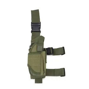 JSH Tactical Acessório Pack, Esportes ao ar livre Tornado Leggings Cover, Camuflagem Leg Bag