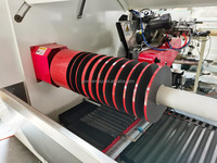 Machine de découpe et de tranchage automatique de rouleaux de ruban adhésif en mousse PE EVA à un seul axe, machine de découpe automatique de 1300 mm avec commande PLC