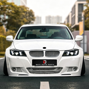 Faros Delanteros LED para <span class=keywords><strong>BMW</strong></span> Serie 3 E90 330i 2005-2012, Conjunto de Faros Delanteros Mejorados, Luz Diurna de Doble Color, Accesorios para Automóviles - Product Image 5