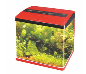 सबसे अच्छा विक्रेता ग्लास सोबो T-830F छोटे मछली टैंक एक्वेरियम द्वारा कार्यालय टेबल के लिए गोल कोनों के साथ हल्के फिल्टर पंप - Product Image 4