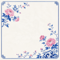 33 Zoll Moderne Chinoiserie Pfingstrosen Amerikanische Mahjong-Matte, Traditionelles Chinesisches Blumenmuster Rutschfeste Gummi-Spieltischmatte