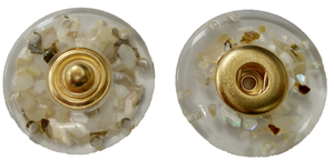 Logo personnalisé écologique 10mm/20mm bouton pression en acier multifonctionnel décoration de vêtements avec motif de printemps - Product Image 6