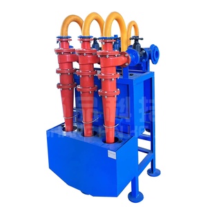 Station d'hydrocyclone en PU portable pour le meulage et le classement de l'absorbant de désulfuration des scories de calcaire/carbure dans les centrales électriques - Product Image 1