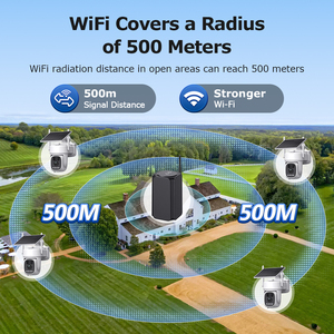 ชุดกล้องวงจรปิด 12MP UBOX Home Hub Combo PTZ 4CH ระบบกล้องโซลาร์ WIFI ชุดกล้องโซลาร์ไร้สาย กล้อง IP ไร้สาย ระบบกล้องวงจรปิดรักษาความปลอดภัย - Product Image 2