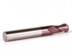 ดอกกัดปลายมน 2 ฟลุต ทำจากเหล็กทังสเตนอัลลอยด์ประสิทธิภาพสูง สำหรับวัสดุที่มีความแข็งสูง HRC60 ซีรีส์ความแม่นยำสูง รองรับ OEM/ODM ความเร็วสูง - Product Image 2