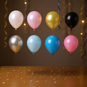 Globos de Látex Perlados 1.5G 10PCS 24PACK Acabado Perlado Decoración para Fiestas - Product Image 2