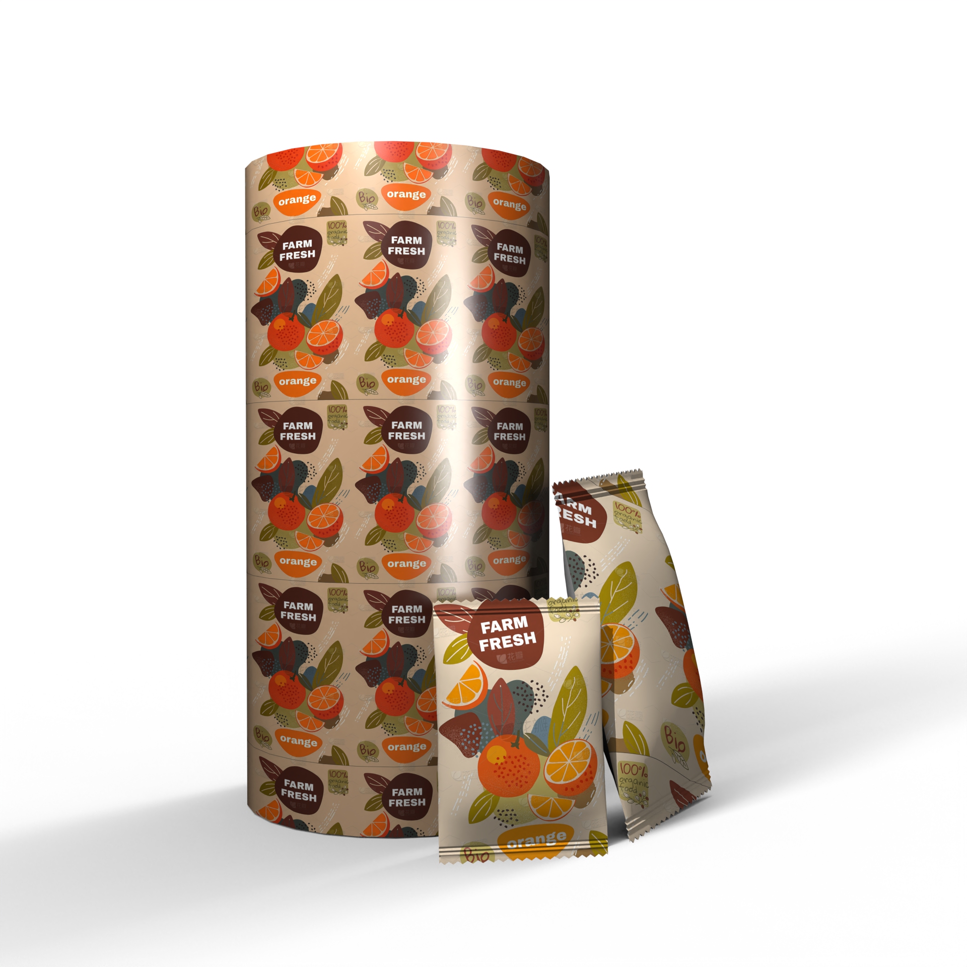 Custom Printed Automatic Laminate Aluminum Foil Food Coffee Milk Sachet Stick Pack Packaging Plastic Packing Roll Film