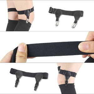 Vendita Diretta dalla Fabbrica: <span class=keywords><strong>Calze</strong></span> a Tubo Medio <span class=keywords><strong>con</strong></span> Fibbia per Gamba, Giarrettiera Antiscivolo, Cintura Decorativa per Donne - Product Image 3