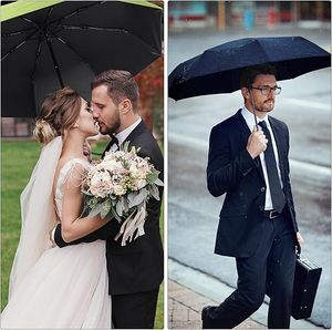 Giá rẻ chất lượng cao OEM bán buôn hàng hóa tại chỗ đầy đủ tự động mưa ô dù 8K Windproof tùy chỉnh ô với logo - Product Image 6