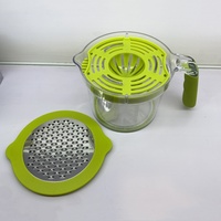 Draagbare Keuken Gadgets Multifunctionele Oranje Squeezer Handmatige Juicer Keuken Handheld Juicer Beker
