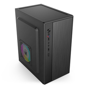 Lựa chọn đầu tiên cho văn phòng và chơi game giữa tháp MicroATX kim loại xây dựng Thiết kế khung thời trang cho chức năng tối ưu - Product Image 1