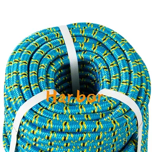 Custom High Quality 32ft 49ft 65ft 98ft 164ft 246ft Rappelling Rope Tree Climbing Gear Fire Escape Safety Rope Climbing Rope