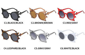 STORYSTY99398ファッションバットサングラスクレイジーファニーパーティーサングラス2023新しいヒップホップハロウィングラス - Product Image 6