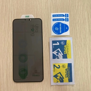 Protecteur de vis en verre trempé 9h économique verre de confidentialité pour samsung m02 protecteur d'écran de confidentialité en verre trempé - Product Image 3