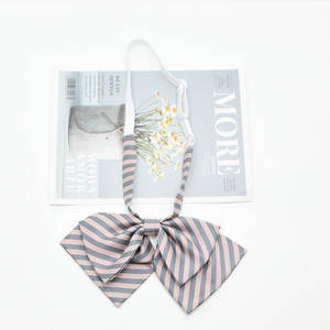 Campus JK Tie Stripe Butterfly Collar Hôtel Hôtesse <span class=keywords><strong>de</strong></span> <span class=keywords><strong>l</strong></span>'air Uniforme <span class=keywords><strong>de</strong></span> baccalauréat Uniforme scolaire Polyvalent et universel - Product Image 6