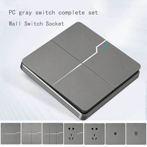 Miglior prezzo UK Standard presa a muro PC materiale interruttore a parete presa - Product Image 6