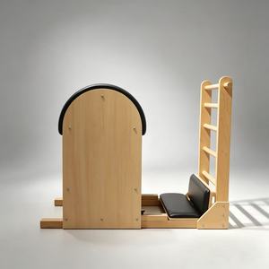 Escalera de Pilates de Madera de Roble, Ajustable, para Yoga, Estiramiento, Ejercicios, Gimnasio, Fisicoculturismo, Venta Directa de Fábrica - Product Image 4