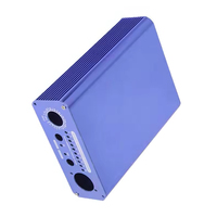 Boîtier en aluminium personnalisé pour amplificateur, boîtier de carte de circuit imprimé pour boîtier TV, mini PC industriel, ordinateur de bureau