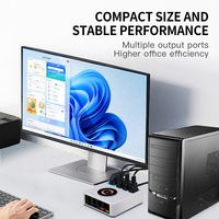 Desktop GaN-lader met universele US/EU/UK-stekkers, voor reizen, groothandel, wereldwijde verzending