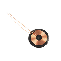Bobine d'induction en fil de cuivre, bobine de réception de charge sans fil, inducteur pour smartphone