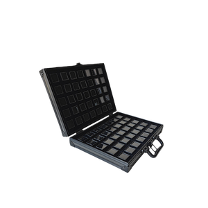 Boîte de diamant en <span class=keywords><strong>pierre</strong></span> nue Affichage des échantillons de diamants Stockage Transparent en plastique acrylique boîte ronde anneau visage jouer exposition de bijoux wi - Product Image 4