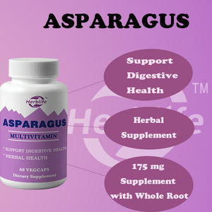 Venta al por Mayor OEM - Personalizable - Suplemento de Espárragos de 175 mg con Raíz Entera - Cápsulas de Extracto de Espárragos para Hombres y Mujeres - Product Image 3