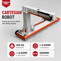 Robot cartésien à bras articulé robuste, robot linéaire à double axe extensible pour le soudage industriel et les travaux de transfert
