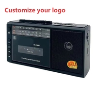 Enregistreur cassette portable rétro, radio AM FM SW, Bluetooth, USB, lecteur de carte TF, double haut-parleur, pour la maison, le bureau, les voyages, boombox stéréo