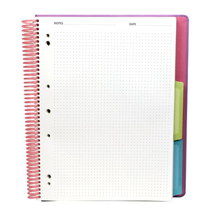 2026 New Arrival tùy chỉnh kích thước A6 A5 A4 A3 xoắn ốc ràng buộc máy tính xách tay bìa cứng Màu cá nhân in ấn máy tính xách tay - Product Image 5