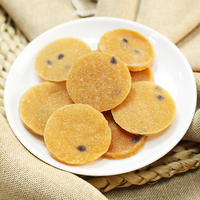 Gedroogde passievruchtplakjes in hersluitbare zakje Tropische fruitsnack Glutenvrij Veganistisch voor fruitinfusie theebereiding