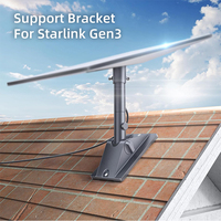 Support de Fixation de Toit Universel Réglable Starlink Mini Kit V4 pour Antenne de Dispositif Satellite Starlink Gen3 en Alliage d'Aluminium