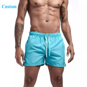 Pantaloncini da Uomo Personalizzati a Vita Bassa, Tinta Unita, Casual, Elastici, ad Asciugatura Rapida, Traspiranti, Leggeri, per Sport, Nuoto <span class=keywords><strong>e</strong></span> Spiaggia - Product Image 1
