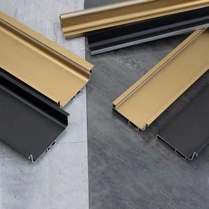 Royen-armario de cocina dorado de alta calidad, manija de aluminio sin mano, perfil para armario, cajón - Product Image 2