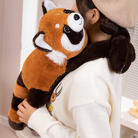 Prix de gros animaux en peluche raton laveur en peluche étreinte oreiller lesté long bras animaux en peluche jouets