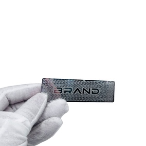 Tùy chỉnh kim loại thép không gỉ nhãn Laser tag khắc tên nơi - Product Image 6