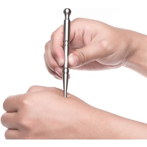 Stylo d'<span class=keywords><strong>acupuncture</strong></span> manuel en acier inoxydable, outil de massage des tissus profonds, outil de massage à point de déclenchement - Product Image 3