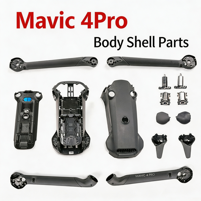 For DJ1 Mavic 4 Pro Body Shell Upper Lower Cover Arm Hinge Shaft Landing Gear Axis Replacement UAV Repair Parts Accessories