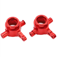 Paire de rotules de direction en aluminium usinées CNC avec trous de montage pour camion RC, buggy, course tout-terrain, pièce de quincaillerie de mise à niveau