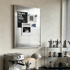 Marco de Fotos Magnético de Acero Inoxidable, Estilo Industrial Moderno y Minimalista, Adhesivo Decorativo <span class=keywords><strong>para</strong></span> Pared con Fotos, <span class=keywords><strong>para</strong></span> Dormitorio o Sala de Estar - Product Image 2