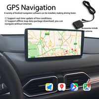 Radio mobil navigasi GPS 1920*720 layar 13 pemutar Video Multimedia untuk Mazda CX5 cx-5 2017 2018 2019 CarPlay Radio Autoradio